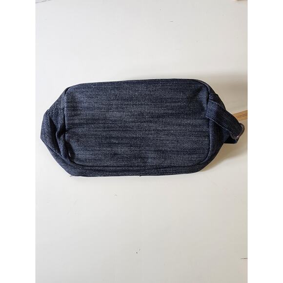 ORIGAUDIO +  TIK TOK Blue Denim Travel Makeup Shaving Bag - Picture 3 of 9